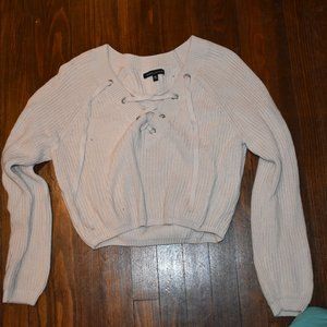 Kendall + Kylie Tie Sweater